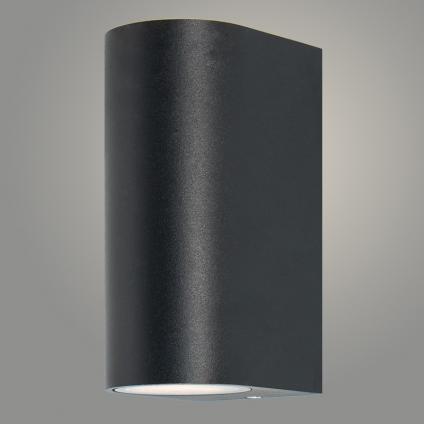 Светильник уличный настенный SJ20210-2W черный 2*GU10 h151, SHJ22